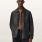 Seashell ג'קט עור לגברים Biker Jacket ALLSAINTS