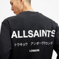 Black סווטשירט מפתח עגול לגברים Underground ALLSAINTS