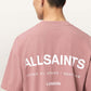 Seashell טי שירט קצרה אוברסייז לגברים Backstage ALLSAINTS