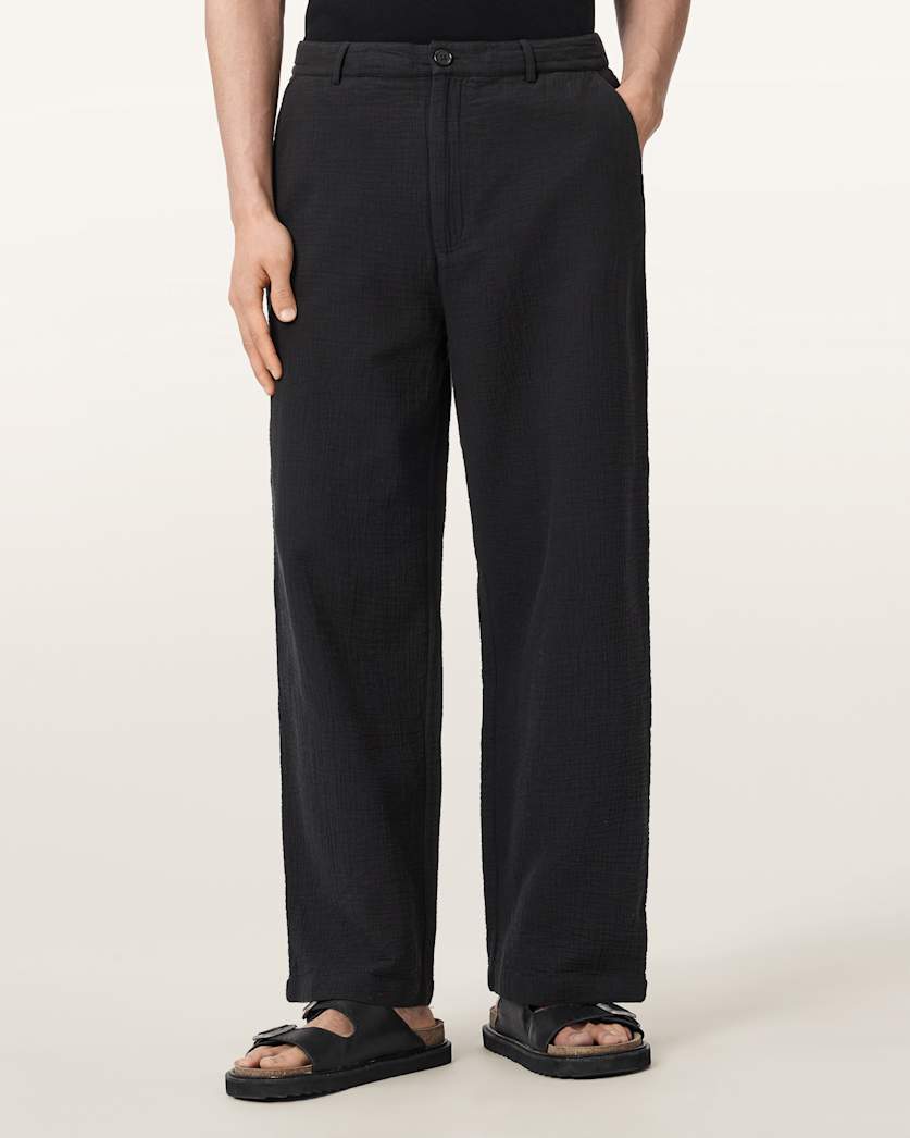 Dark Slate Gray מכנסיים ארוכים לגברים Taiko ALLSAINTS