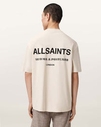 Seashell טי שירט גרפית אוברסייז לגברים Dreamer ALLSAINTS