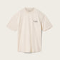 Antique White טי שירט גרפית אוברסייז לגברים Dreamer ALLSAINTS
