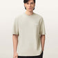 Light Gray טי שירט גרפית אוברסייז לגברים Dreamer ALLSAINTS