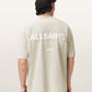 Seashell טי שירט גרפית אוברסייז לגברים Dreamer ALLSAINTS