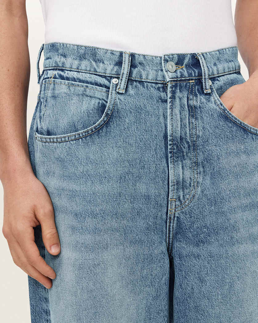 Slate Gray ג'ינס רפוי לגברים Rivet - Relaxed Fit ALLSAINTS
