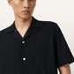 Black חולצה מכופתרת קצרה לגברים Relaxed Shirt ALLSAINTS