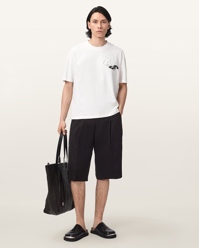 Seashell מכנסיים קצרים לגברים Castro Short ALLSAINTS
