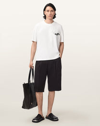Seashell מכנסיים קצרים לגברים Castro Short ALLSAINTS