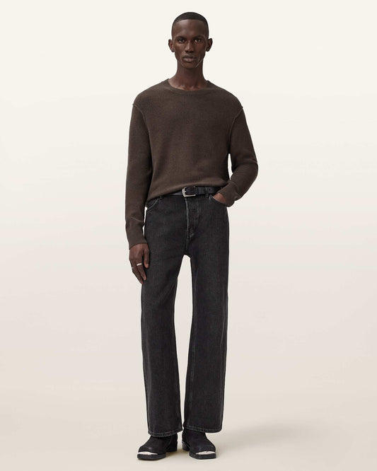 Dark Slate Gray סוודר לגברים Statten ALLSAINTS