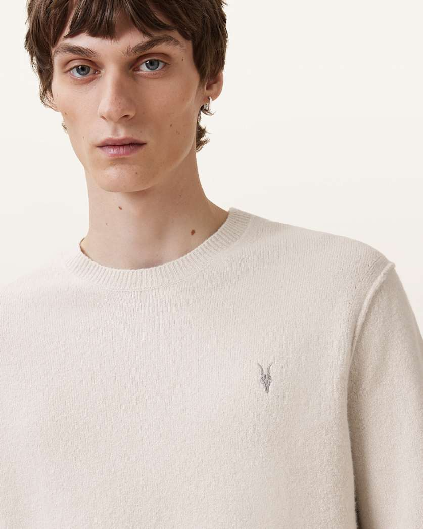 Light Gray סוודר לגברים Statten ALLSAINTS