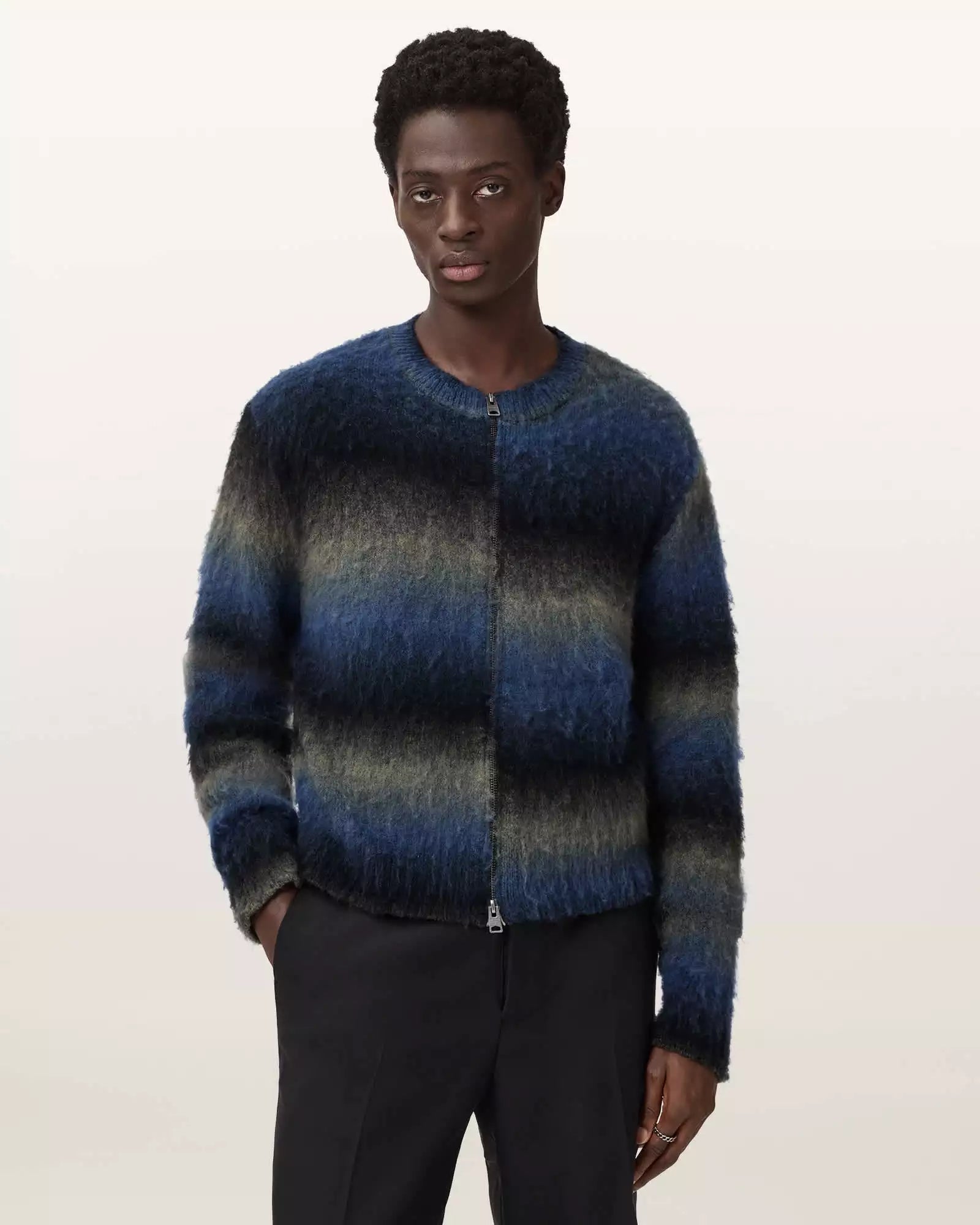 Beige קרדיגן לגברים Halley ALLSAINTS