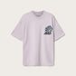 Lavender טי שירט קצרה לגברים Affix Ss Crew ALLSAINTS