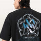 Black טי שירט קצרה לגברים Affix Ss Crew ALLSAINTS