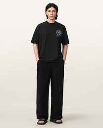 Seashell טי שירט קצרה לגברים Affix Ss Crew ALLSAINTS