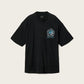 Black טי שירט קצרה לגברים Affix Ss Crew ALLSAINTS