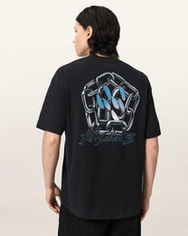 Seashell טי שירט קצרה לגברים Affix Ss Crew ALLSAINTS