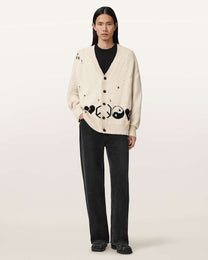 Antique White קרדיגן לגברים Tabua ALLSAINTS