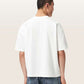 White Smoke טי שירט קצרה לגברים Angelino ALLSAINTS