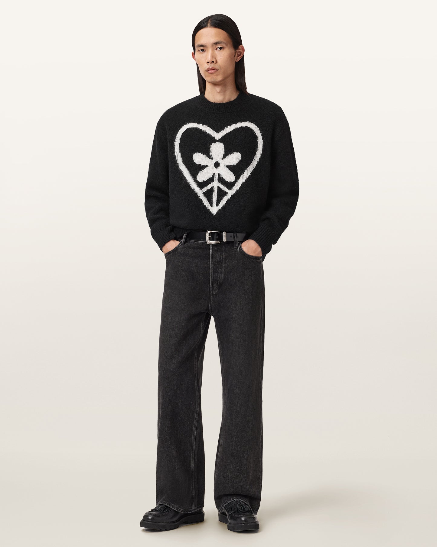 Beige סוודר לגברים Finden ALLSAINTS