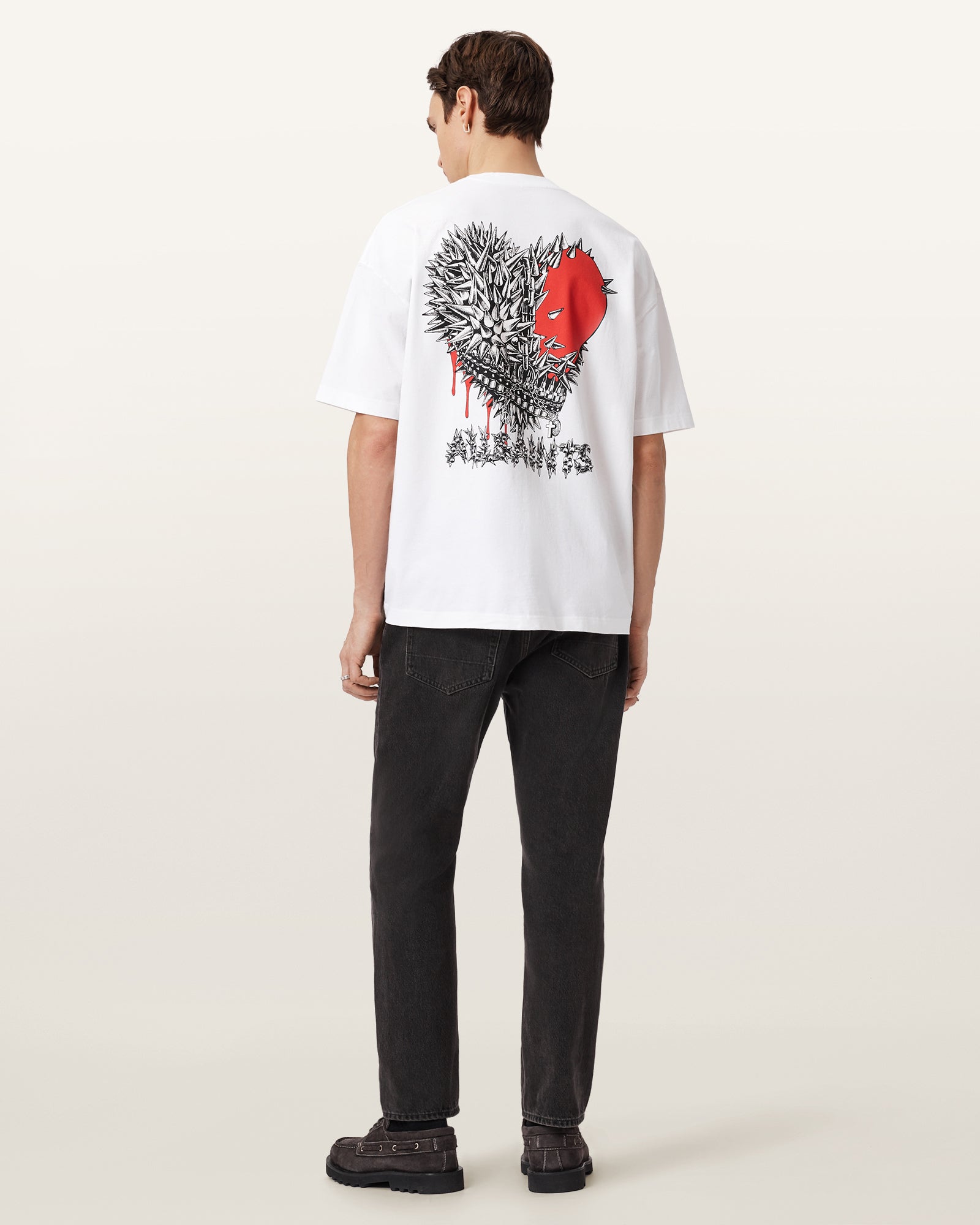 Seashell טי שירט קצרה לגברים Chaste ALLSAINTS