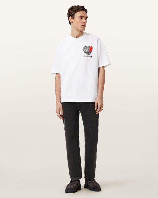 Seashell טי שירט קצרה לגברים Chaste ALLSAINTS