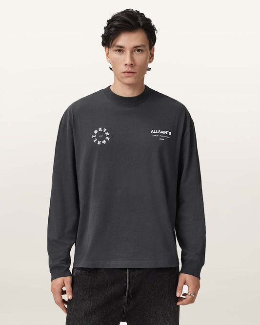 Dark Slate Gray סווטשירט לגברים Oversized Sweat ALLSAINTS