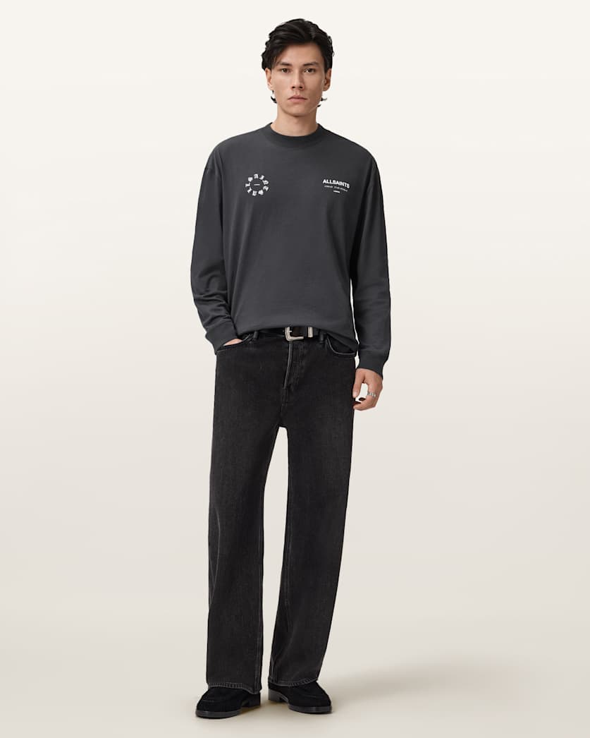 Seashell סווטשירט לגברים Oversized Sweat ALLSAINTS