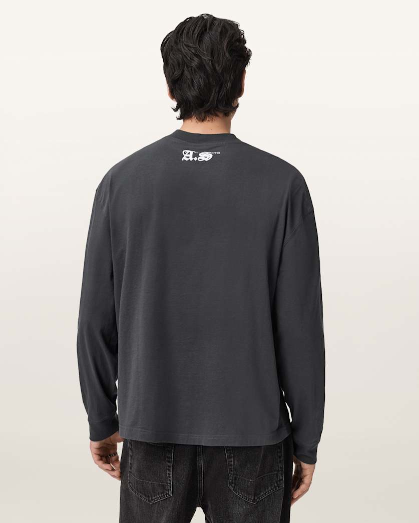 Dark Slate Gray סווטשירט לגברים Oversized Sweat ALLSAINTS