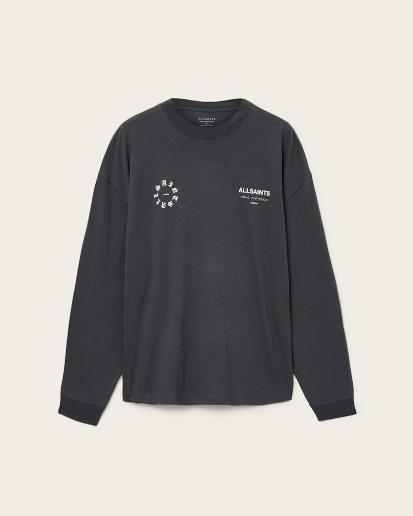 Dark Slate Gray סווטשירט לגברים Oversized Sweat ALLSAINTS