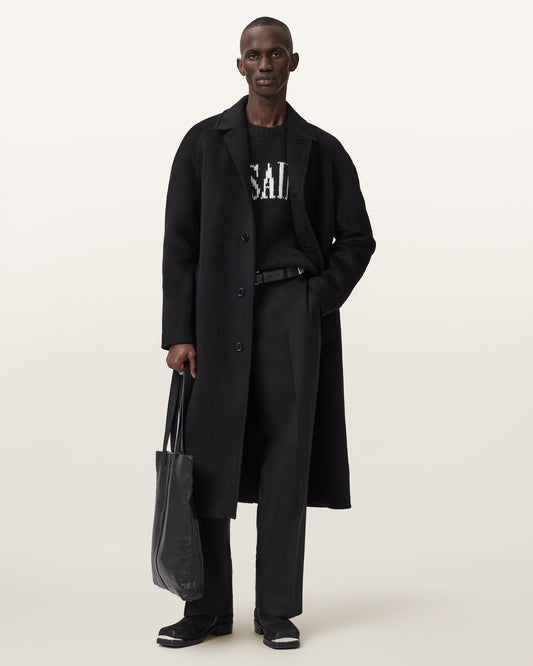 Black סוודר לגברים Stokes ALLSAINTS