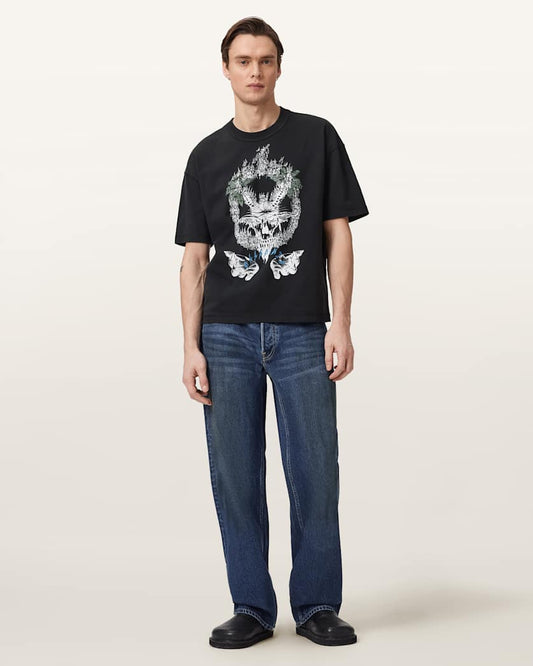 Seashell טי שירט קצרה  לגברים Palm ALLSAINTS