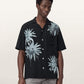 Seashell חולצה מכופתרת קצרה לגברים Floraze SS Shirt ALLSAINTS