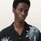 Seashell חולצה מכופתרת קצרה לגברים Floraze SS Shirt ALLSAINTS