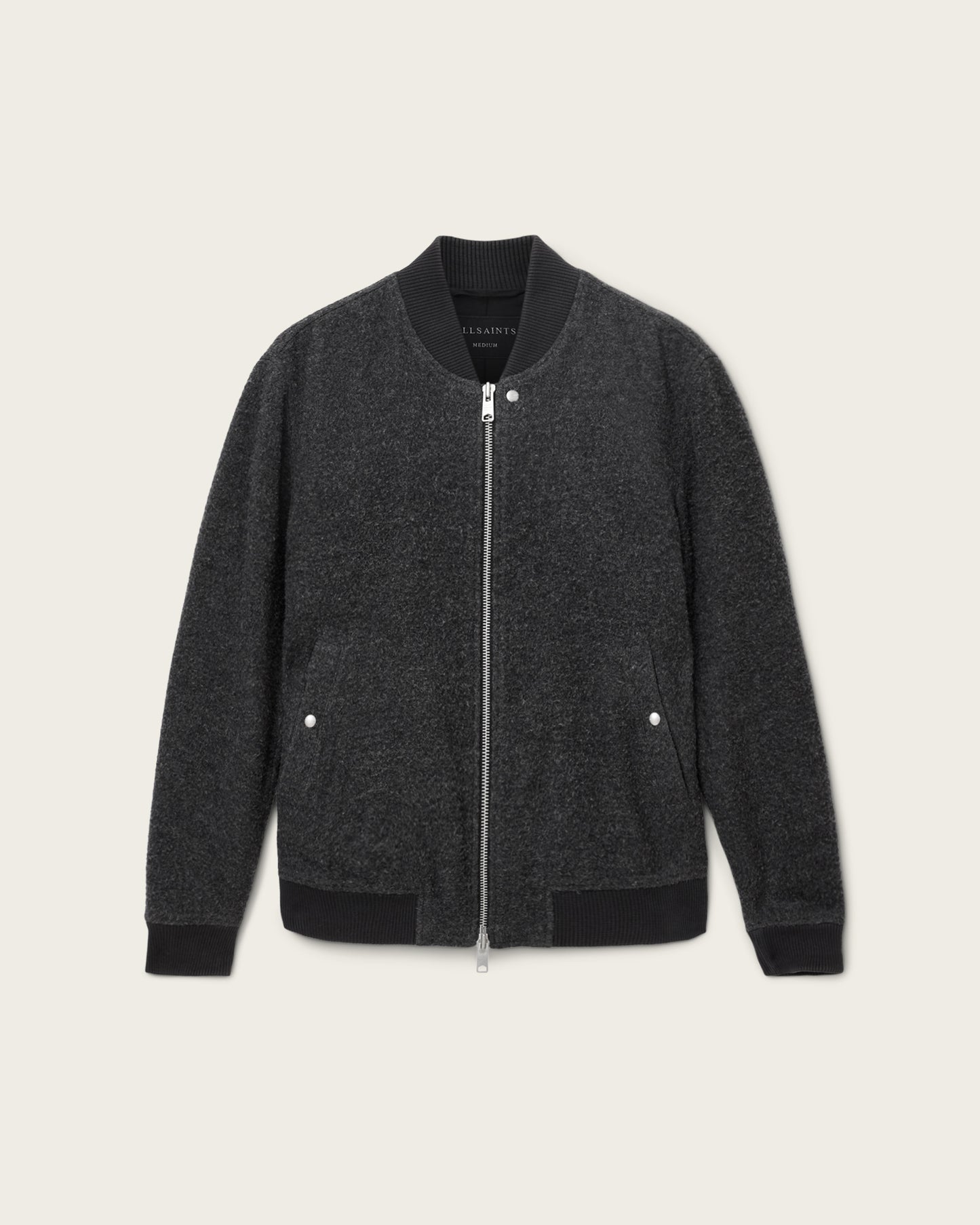 Beige ג'קט בומבר Saku ALLSAINTS