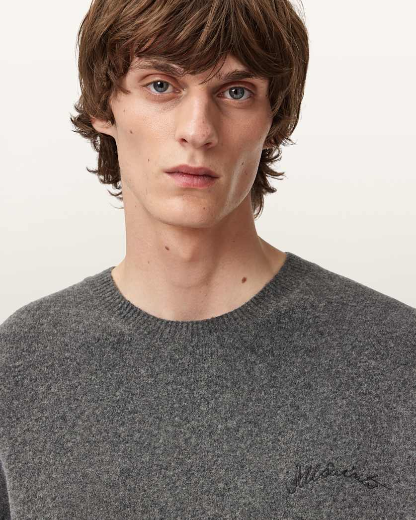 Dim Gray סוודר לגברים Odessa ALLSAINTS