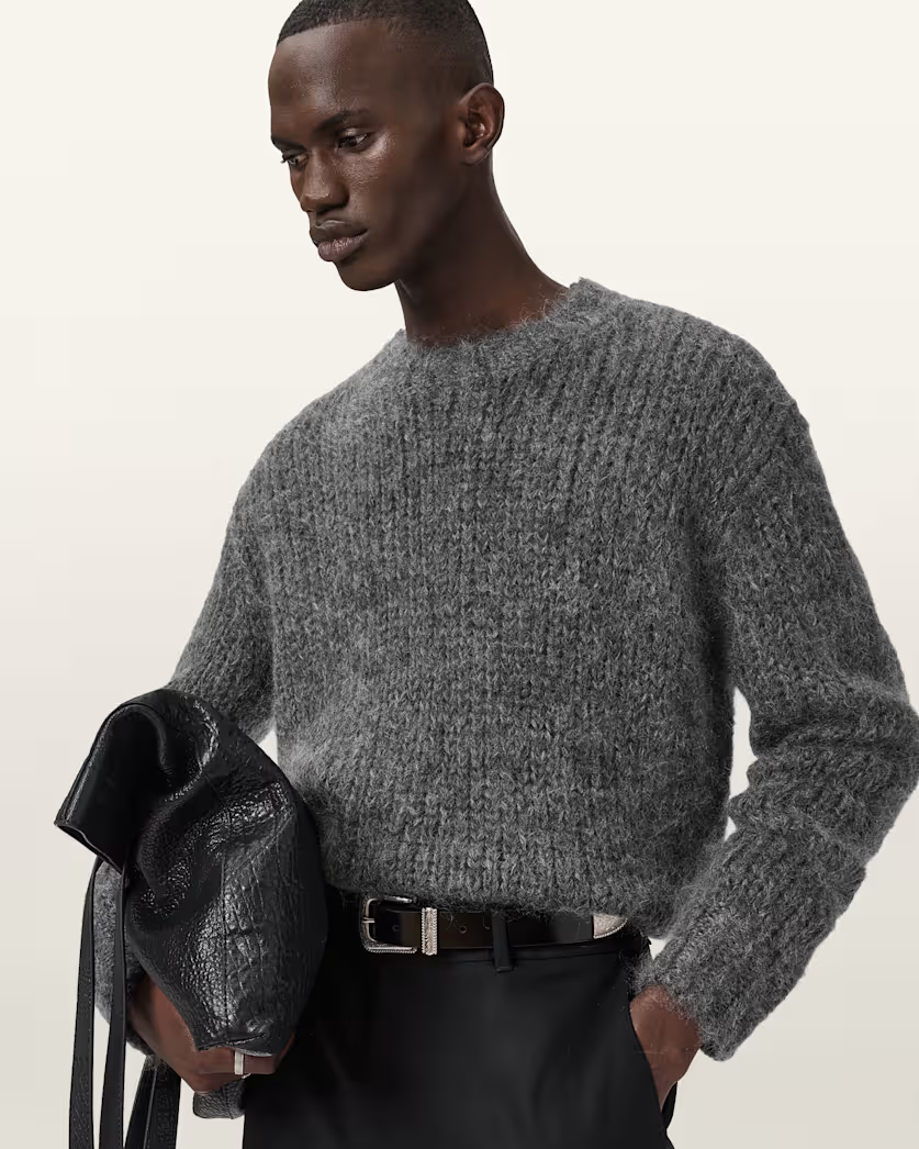 Beige סוודר לגברים Myles ALLSAINTS