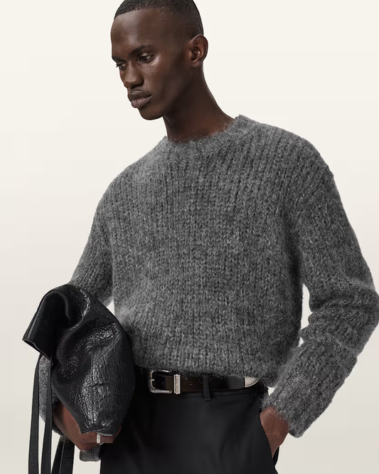 Beige סוודר לגברים Myles ALLSAINTS