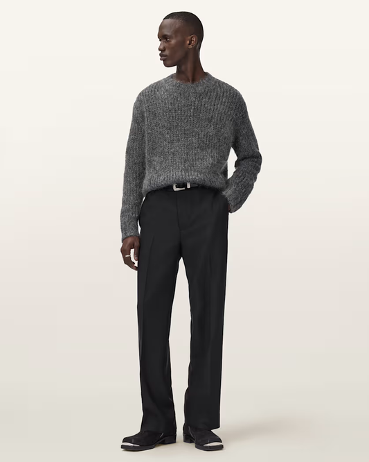 Dark Slate Gray סוודר לגברים Myles ALLSAINTS