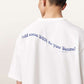 White Smoke טי שירט קצרה לגברים Spun ALLSAINTS
