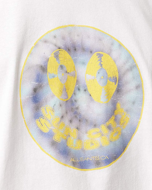Lavender טי שירט קצרה לגברים Spun ALLSAINTS
