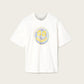 White Smoke טי שירט קצרה לגברים Spun ALLSAINTS