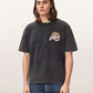 Dark Slate Gray טי שירט אוברסייז לגברים Roque ALLSAINTS
