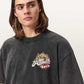 Dark Slate Gray טי שירט אוברסייז לגברים Roque ALLSAINTS