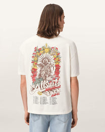Seashell טי שירט אוברסייז לגברים Roque ALLSAINTS