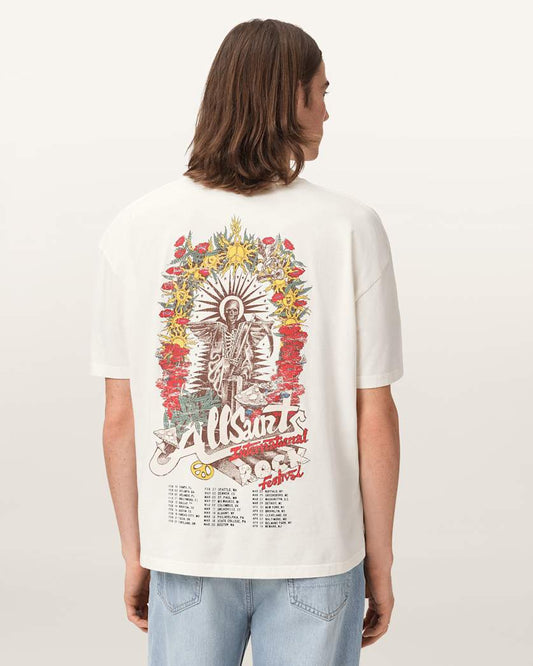 Seashell טי שירט אוברסייז לגברים Roque ALLSAINTS