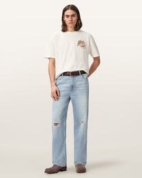 Seashell טי שירט אוברסייז לגברים Roque ALLSAINTS