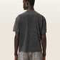 Dark Slate Gray טי שירט גרפית Boxy לגברים Sun City ALLSAINTS