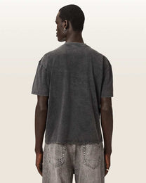Dark Slate Gray טי שירט גרפית Boxy לגברים Sun City ALLSAINTS