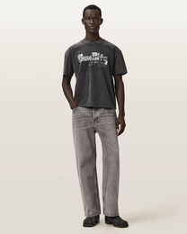 Light Gray טי שירט גרפית Boxy לגברים Sun City ALLSAINTS