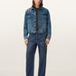 Antique White ז׳קט ג׳ינס Slim לגברים Exile ALLSAINTS